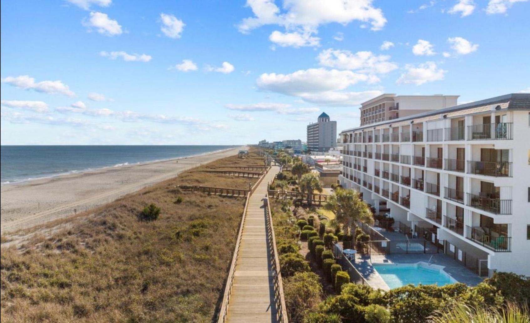 卡罗来纳比奇Oceanfront * Pool * Elevator * Boardwalk公寓 外观 照片